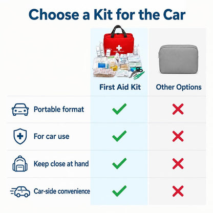Portable Car First Aid Kit